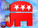 us elections powerpoint template